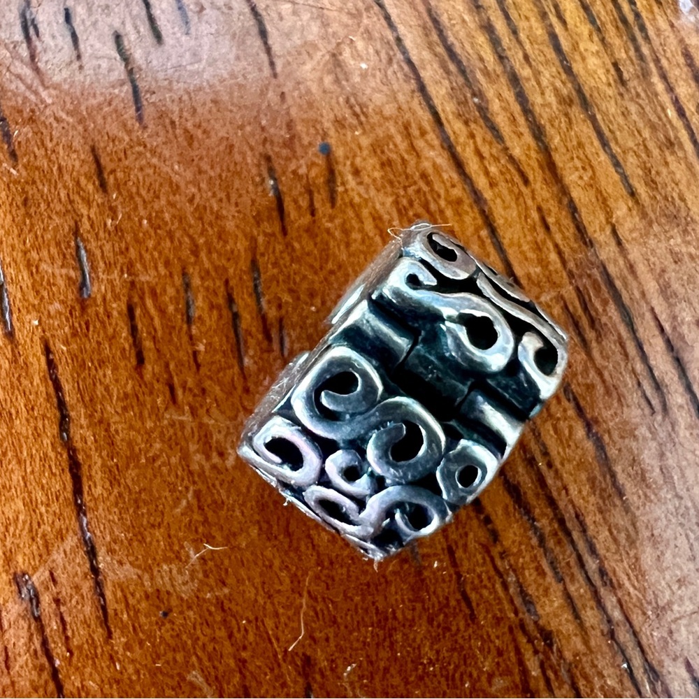 Pandora Sterling Silver Scrollwork Charm
